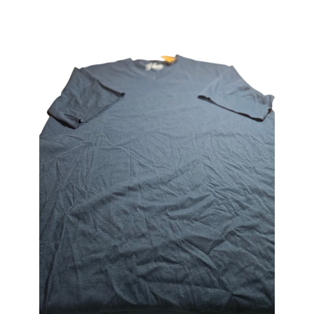 Johnny Bigg Essential  V Neck T Shirt Blue Size XLT